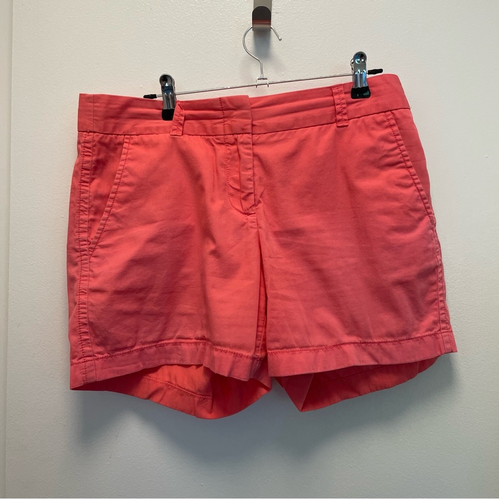 J. Crew Chino Shorts - Coral Size 4